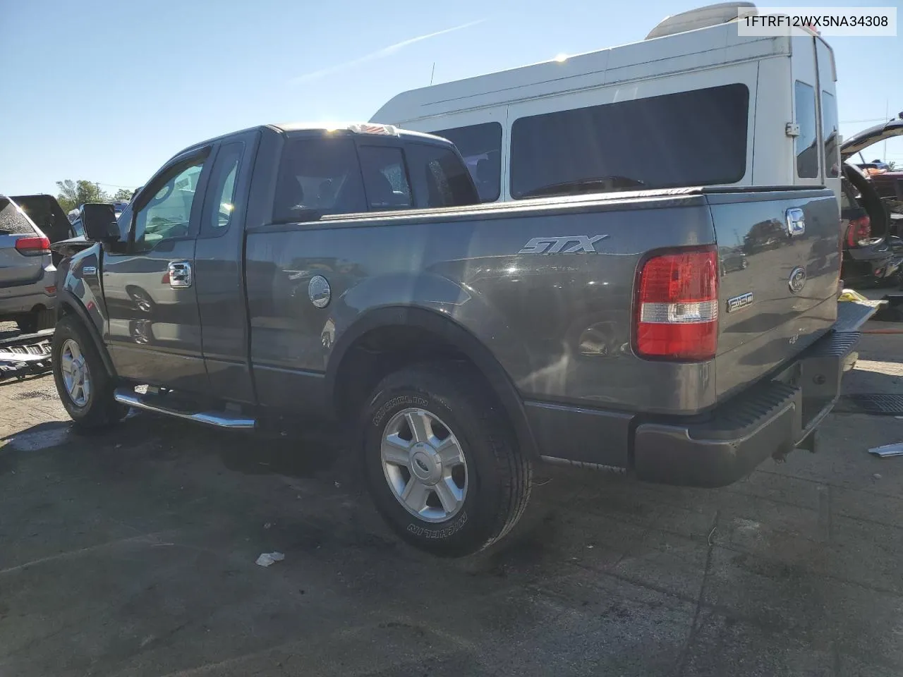 2005 Ford F150 VIN: 1FTRF12WX5NA34308 Lot: 74148874