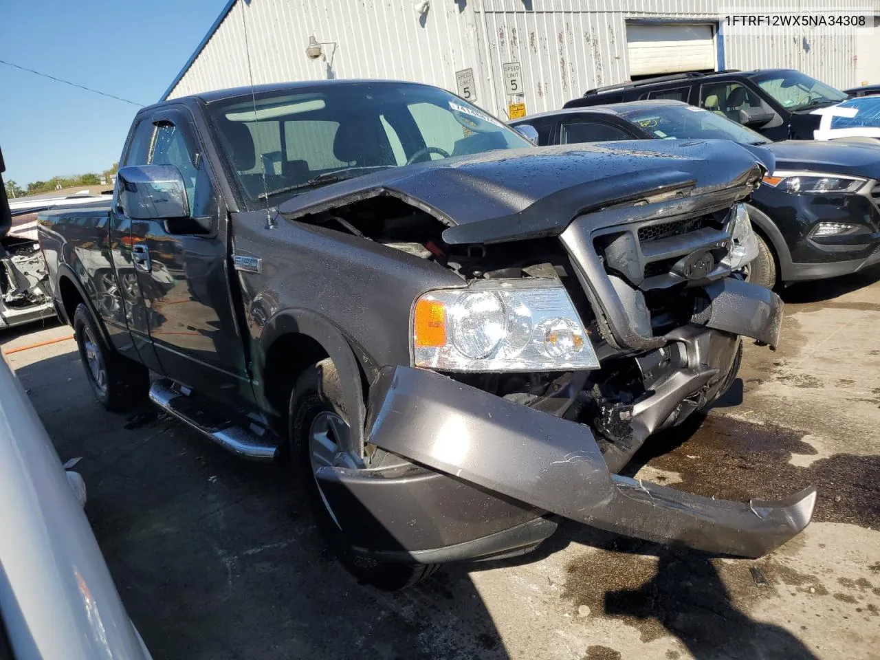 2005 Ford F150 VIN: 1FTRF12WX5NA34308 Lot: 74148874