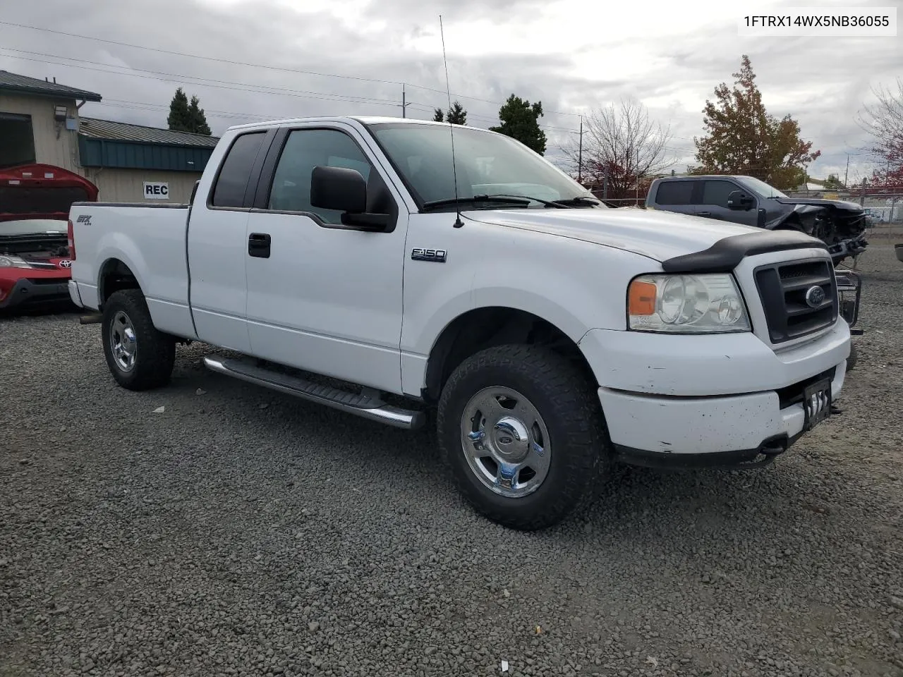 2005 Ford F150 VIN: 1FTRX14WX5NB36055 Lot: 74535894