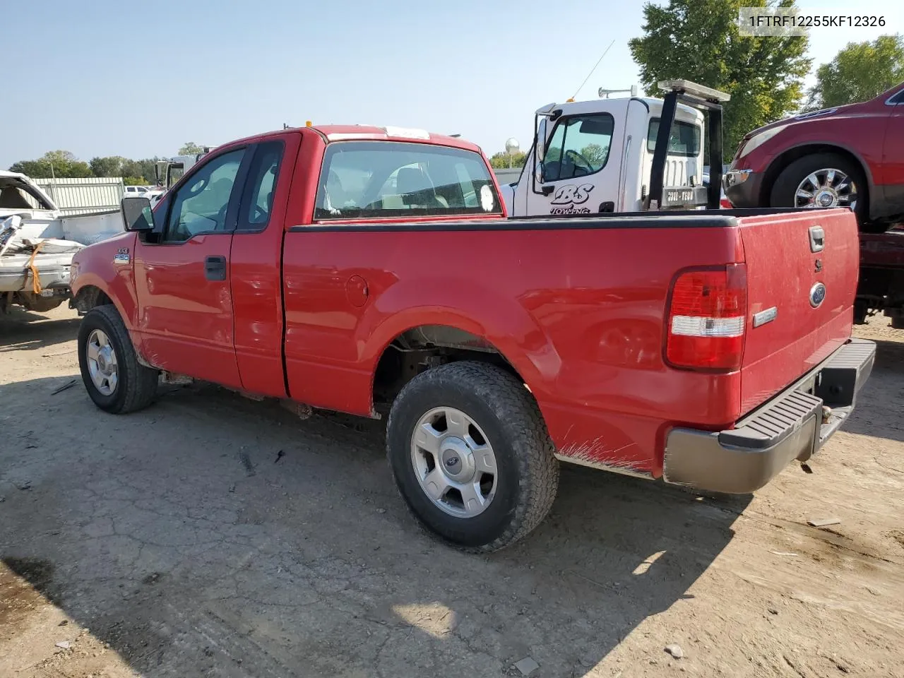 2005 Ford F150 VIN: 1FTRF12255KF12326 Lot: 74814444