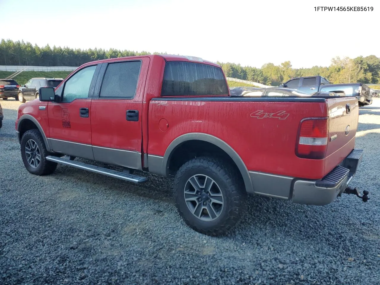 2005 Ford F150 Supercrew VIN: 1FTPW14565KE85619 Lot: 74857274