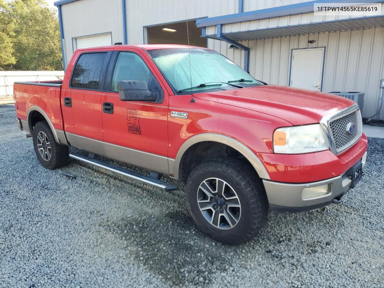 1FTPW14565KE85619 2005 Ford F150 Supercrew