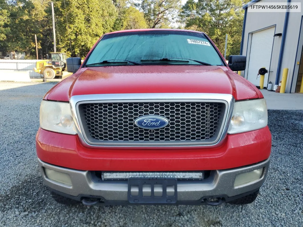 2005 Ford F150 Supercrew VIN: 1FTPW14565KE85619 Lot: 74857274