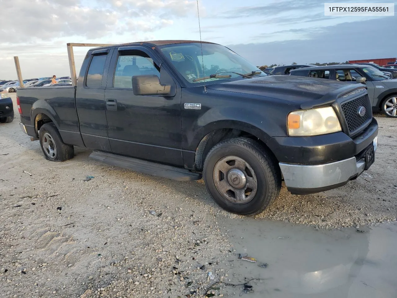 2005 Ford F150 VIN: 1FTPX12595FA55561 Lot: 75088694