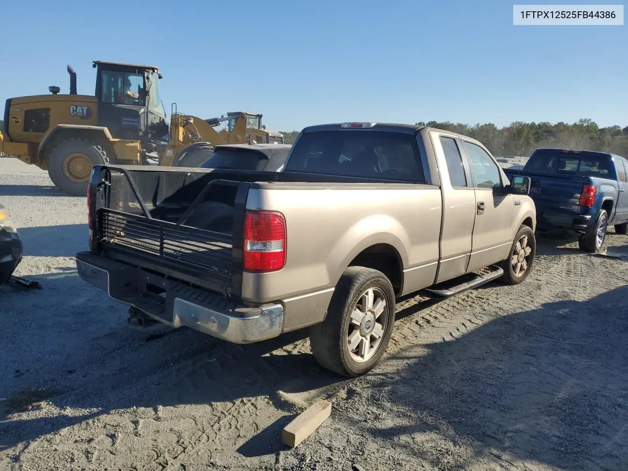 2005 Ford F150 VIN: 1FTPX12525FB44386 Lot: 75835504