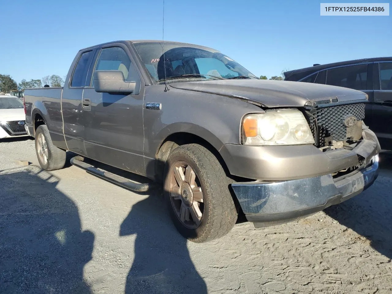 2005 Ford F150 VIN: 1FTPX12525FB44386 Lot: 75835504