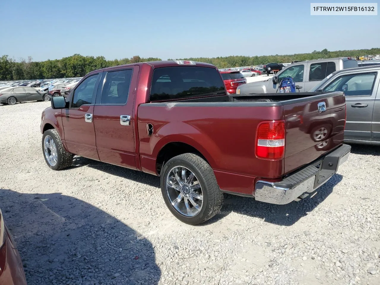 2005 Ford F150 Supercrew VIN: 1FTRW12W15FB16132 Lot: 75986014