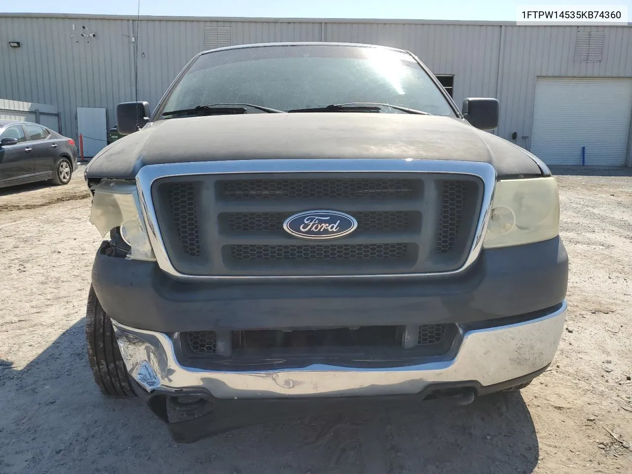 2005 Ford F150 Supercrew VIN: 1FTPW14535KB74360 Lot: 76308344