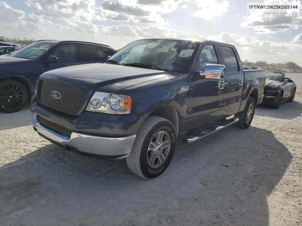 2005 Ford F150 Supercrew VIN: 1FTRW12W25KD03144 Lot: 76533314