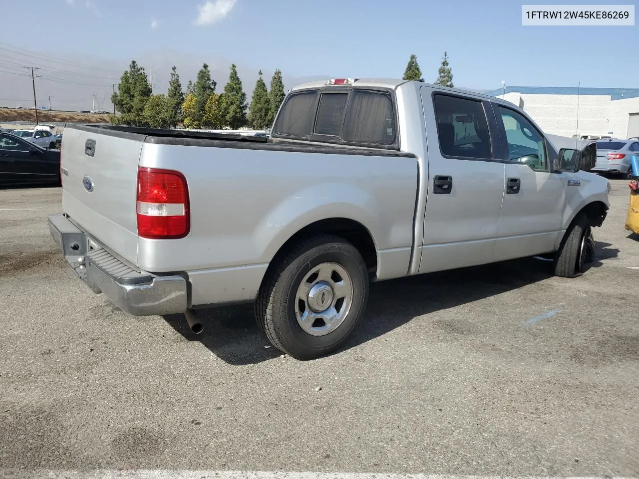 2005 Ford F150 Supercrew VIN: 1FTRW12W45KE86269 Lot: 76791694