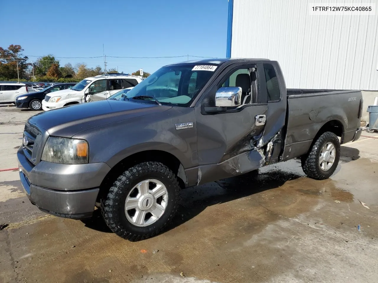 2005 Ford F150 VIN: 1FTRF12W75KC40865 Lot: 77184864