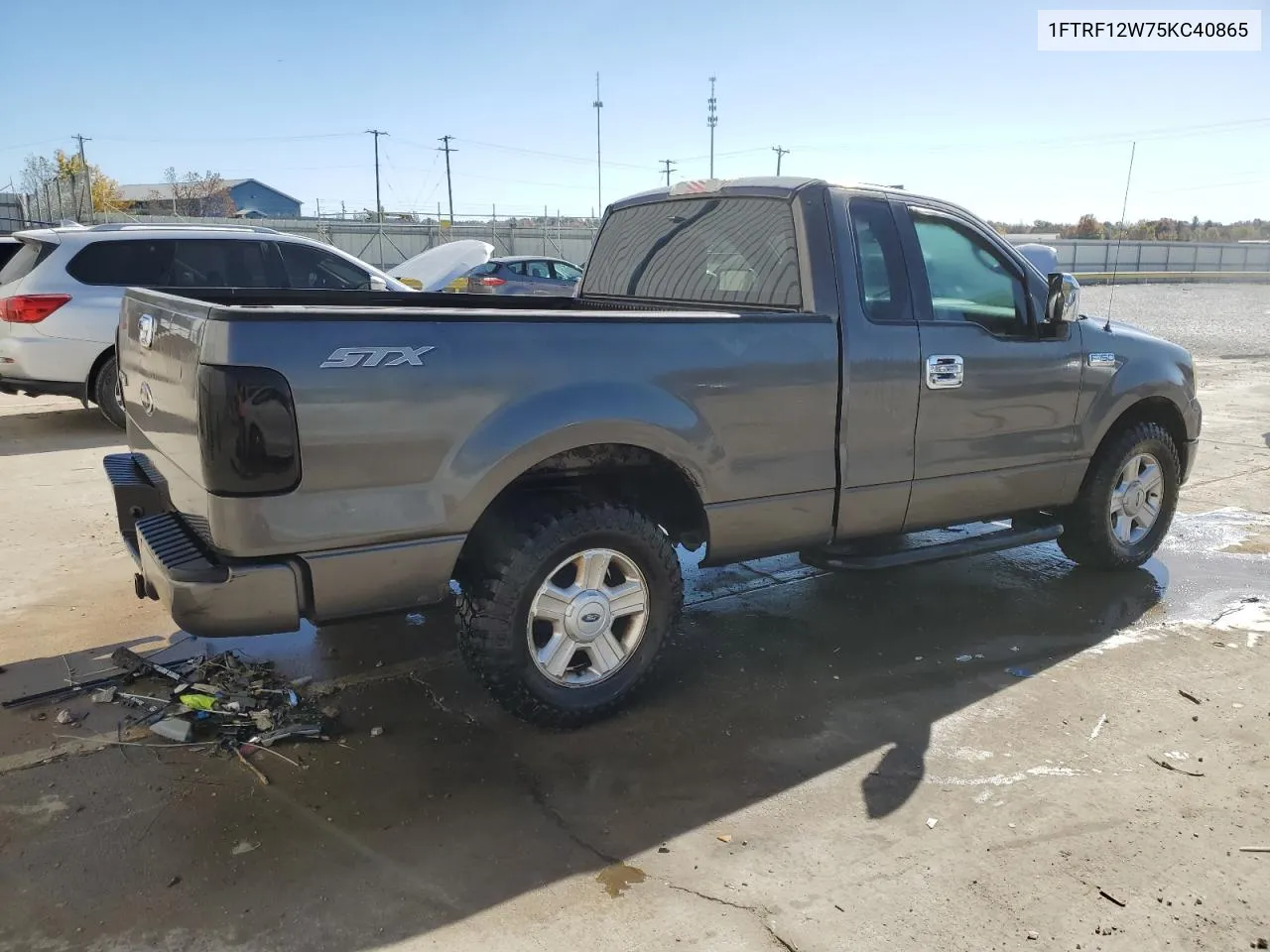 2005 Ford F150 VIN: 1FTRF12W75KC40865 Lot: 77184864