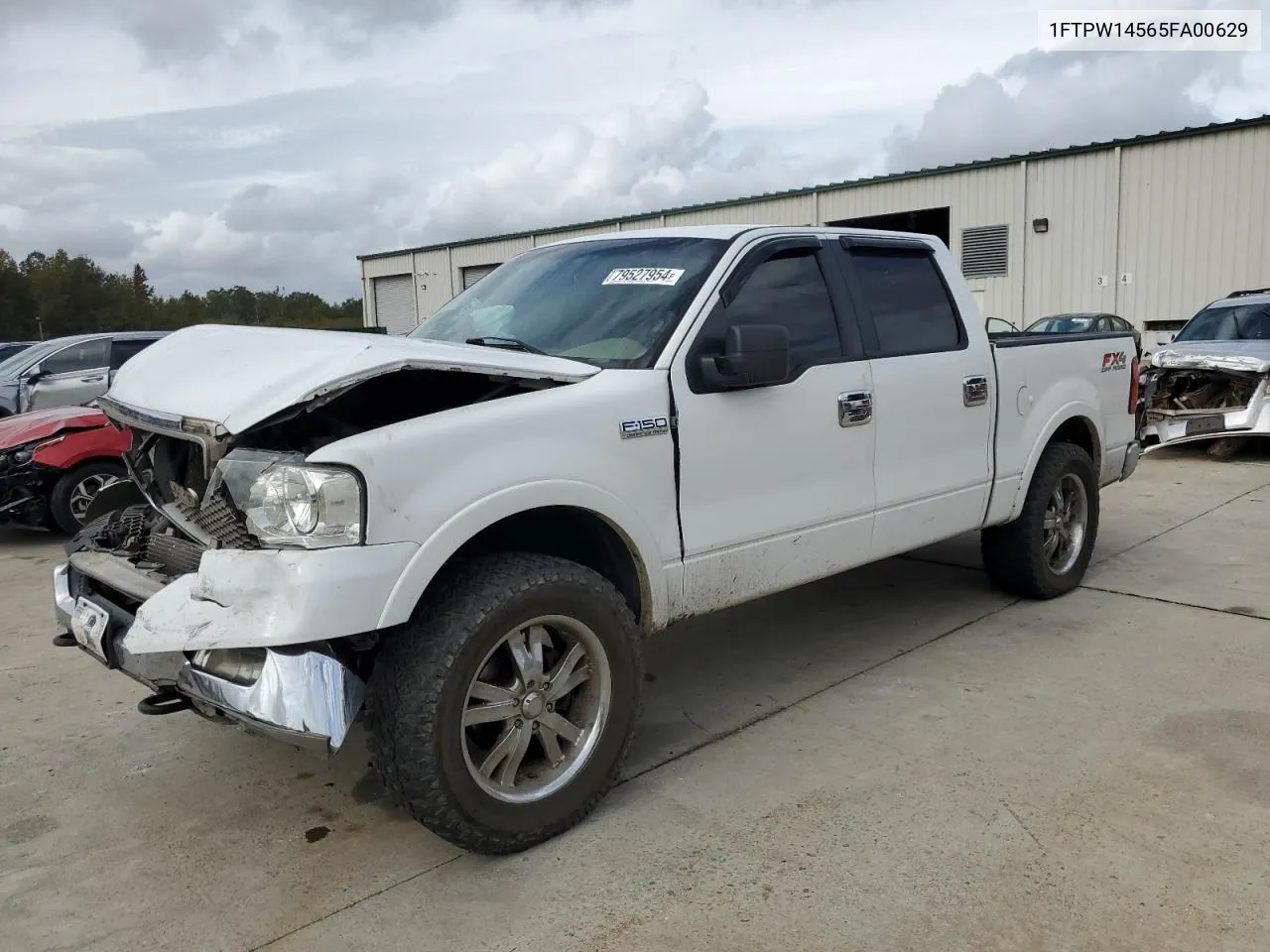 2005 Ford F150 Supercrew VIN: 1FTPW14565FA00629 Lot: 79527954