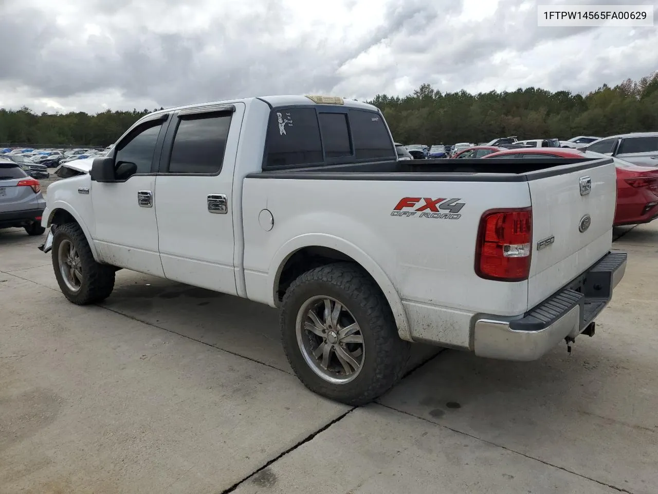 2005 Ford F150 Supercrew VIN: 1FTPW14565FA00629 Lot: 79527954