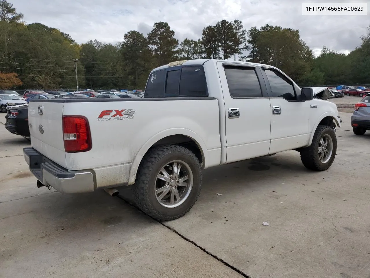 2005 Ford F150 Supercrew VIN: 1FTPW14565FA00629 Lot: 79527954