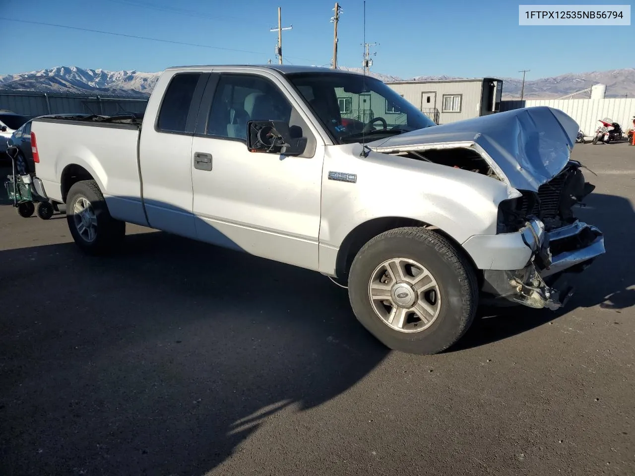 2005 Ford F150 VIN: 1FTPX12535NB56794 Lot: 79775364