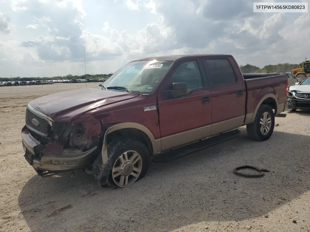 2005 Ford F150 Supercrew VIN: 1FTPW14565KD80823 Lot: 79942654