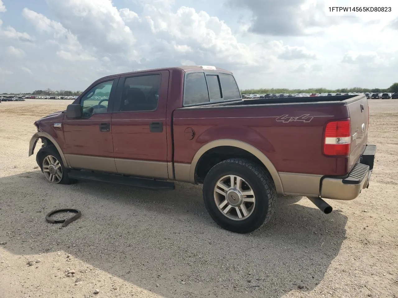 2005 Ford F150 Supercrew VIN: 1FTPW14565KD80823 Lot: 79942654