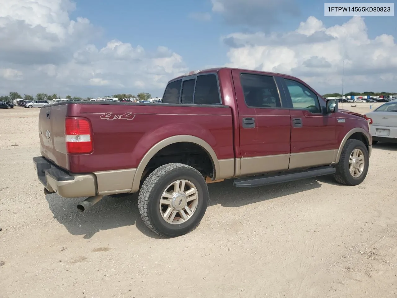 2005 Ford F150 Supercrew VIN: 1FTPW14565KD80823 Lot: 79942654