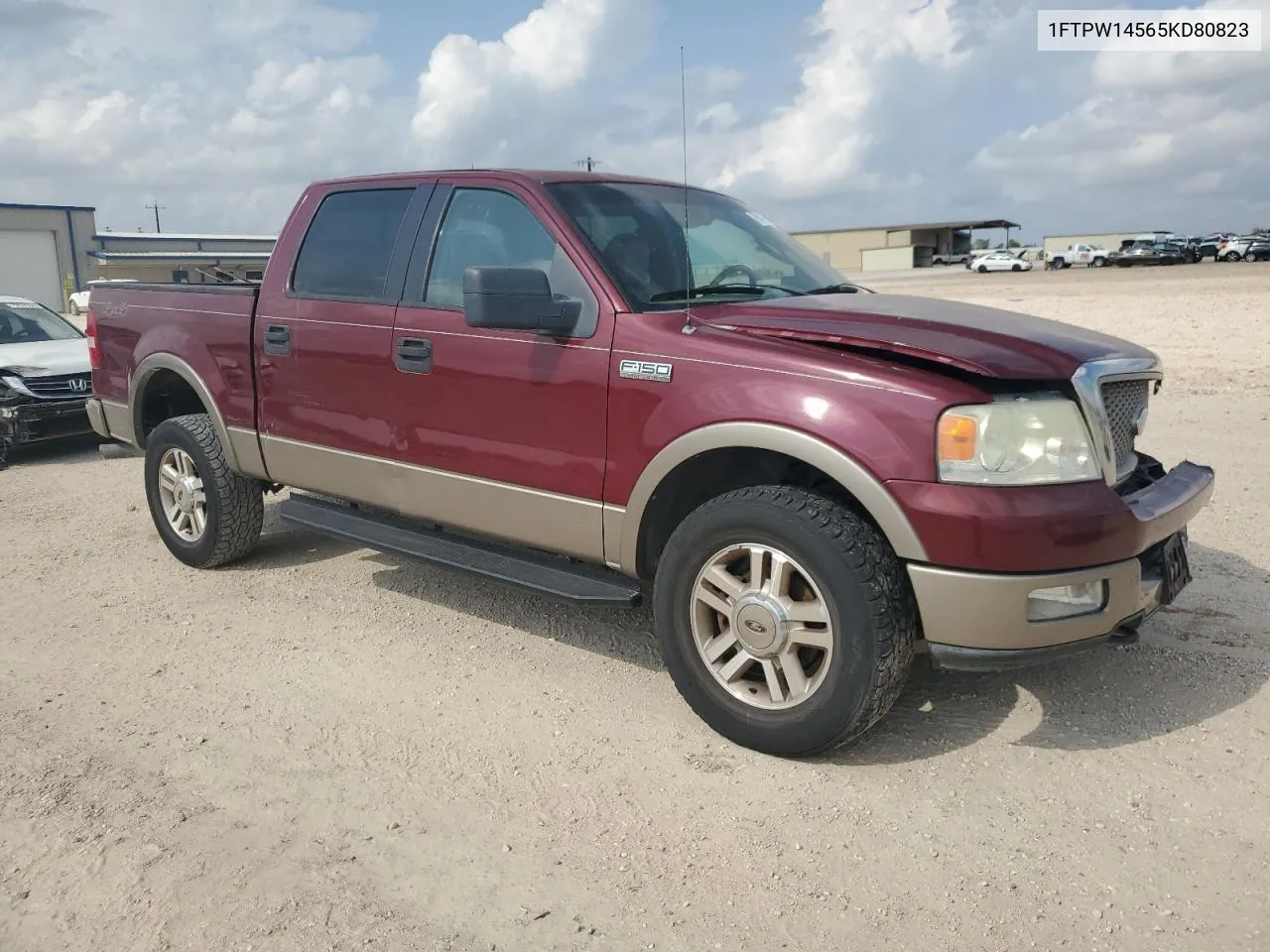 2005 Ford F150 Supercrew VIN: 1FTPW14565KD80823 Lot: 79942654