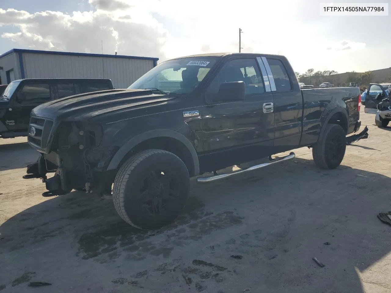 2005 Ford F150 VIN: 1FTPX14505NA77984 Lot: 80032064