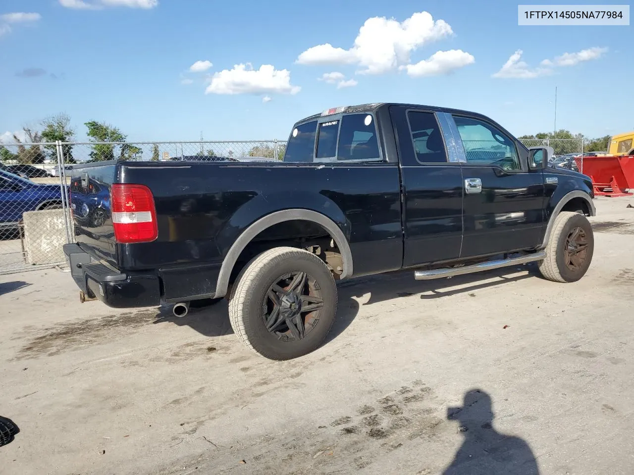 2005 Ford F150 VIN: 1FTPX14505NA77984 Lot: 80032064