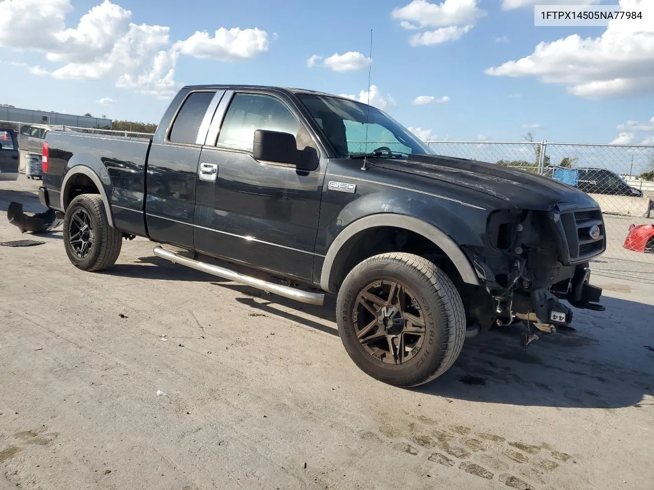 2005 Ford F150 VIN: 1FTPX14505NA77984 Lot: 80032064