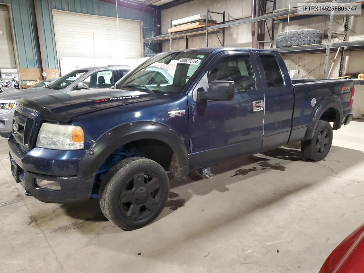 2005 Ford F150 VIN: 1FTPX14525FB09747 Lot: 80527844