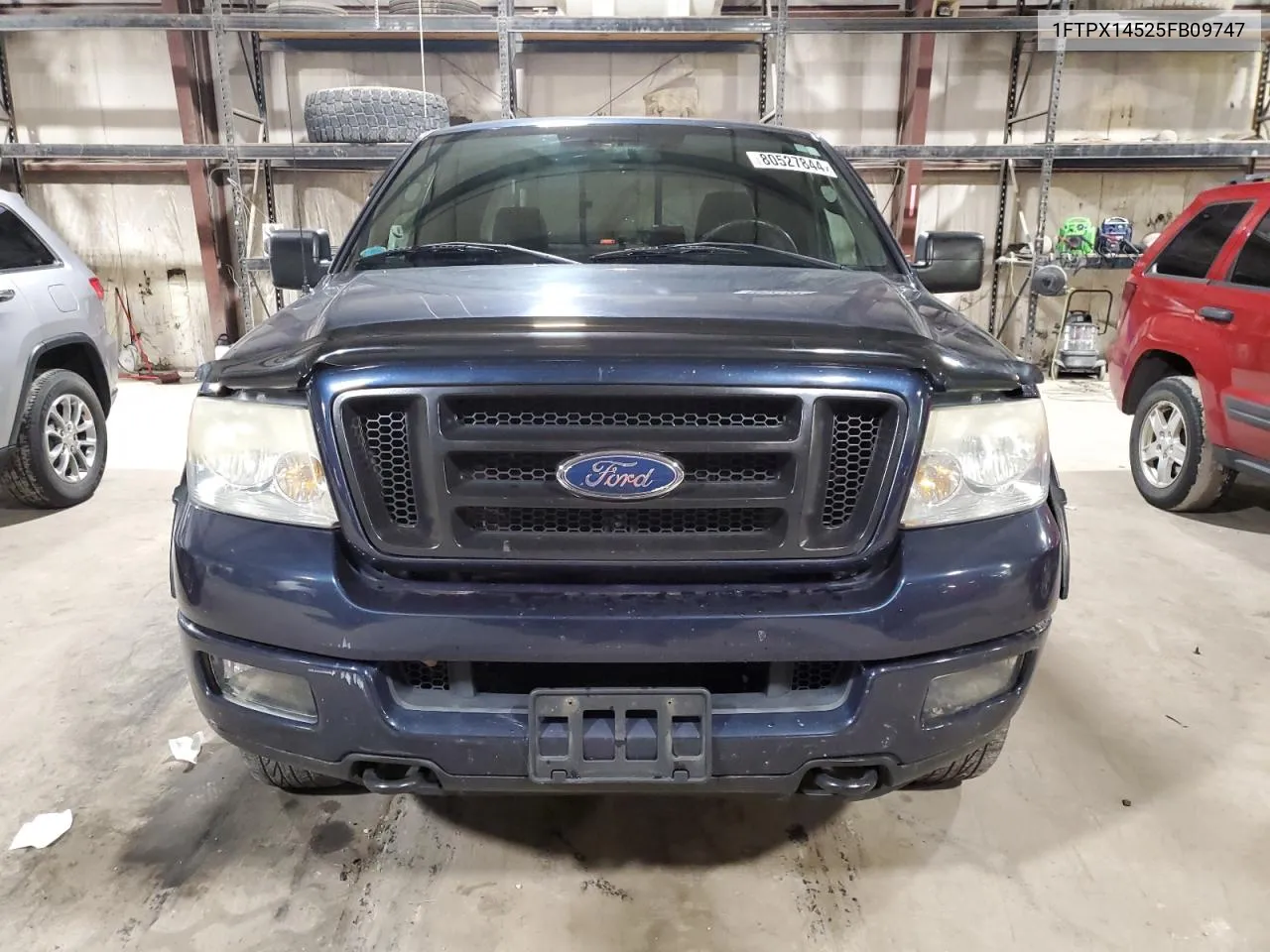 2005 Ford F150 VIN: 1FTPX14525FB09747 Lot: 80527844