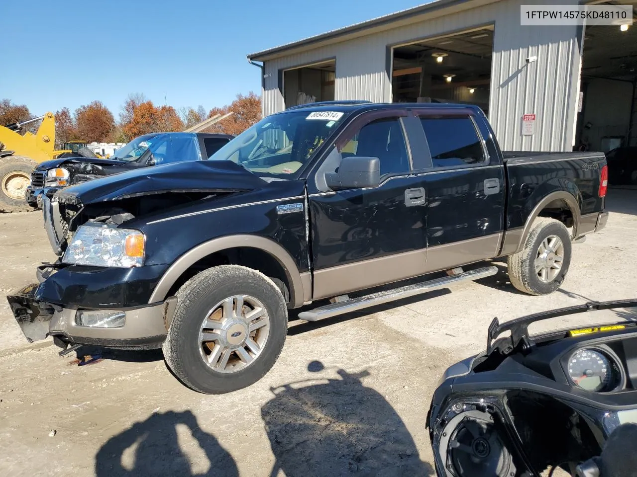 2005 Ford F150 Supercrew VIN: 1FTPW14575KD48110 Lot: 80547814