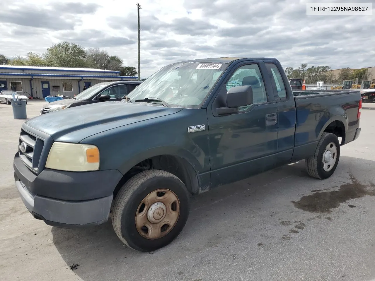 2005 Ford F150 VIN: 1FTRF12295NA98627 Lot: 80889944