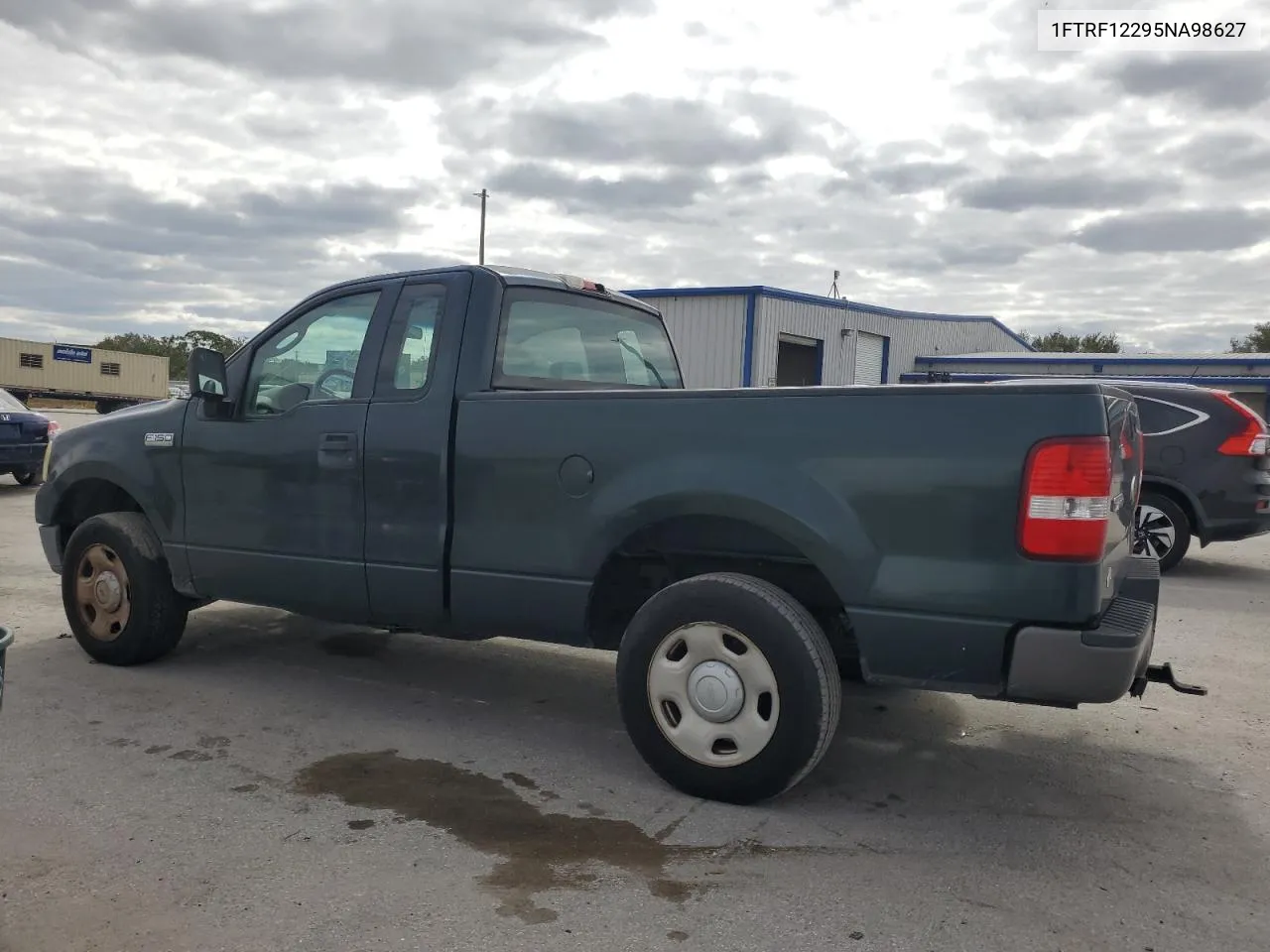 2005 Ford F150 VIN: 1FTRF12295NA98627 Lot: 80889944