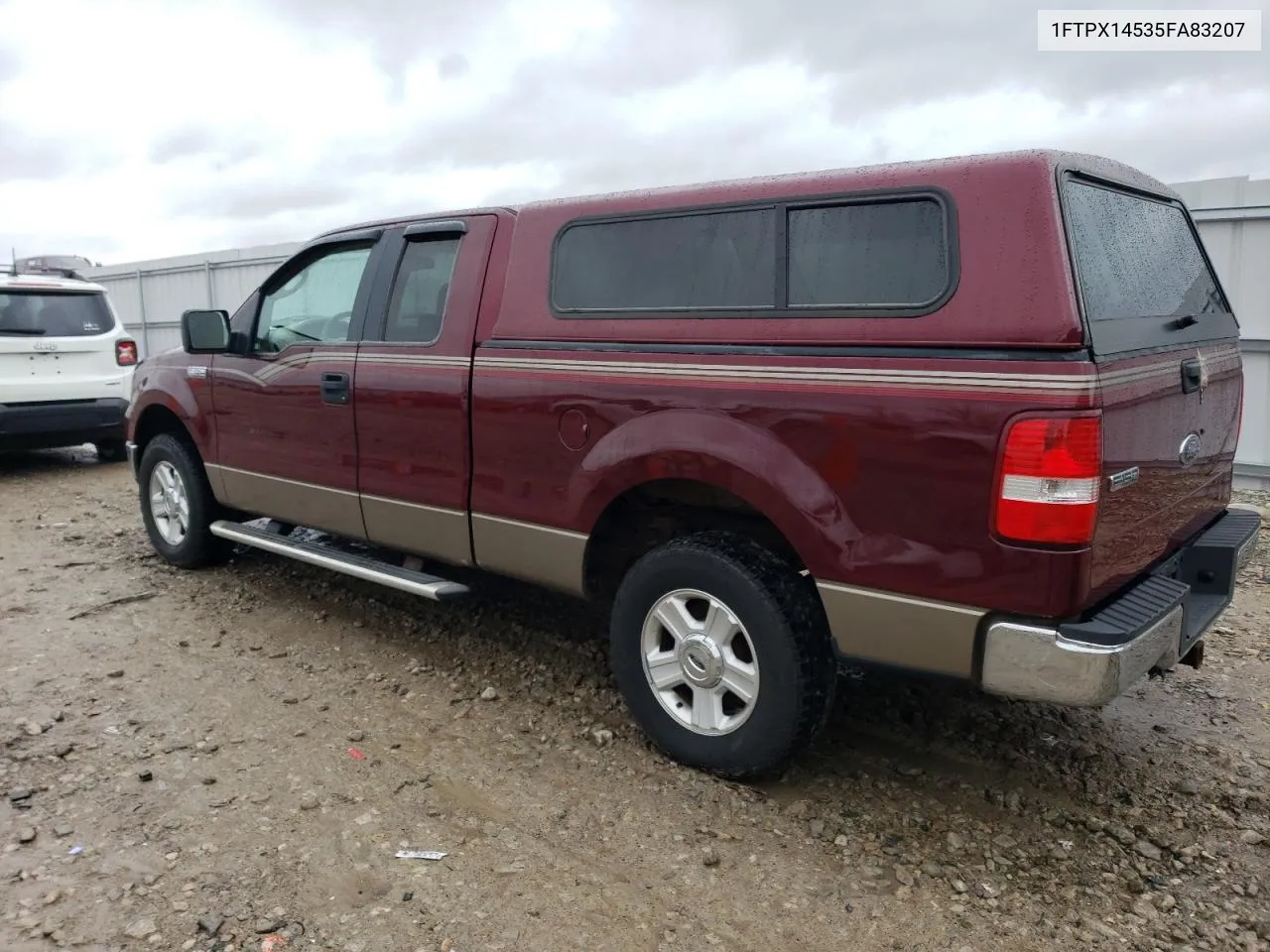 2005 Ford F150 VIN: 1FTPX14535FA83207 Lot: 81041534