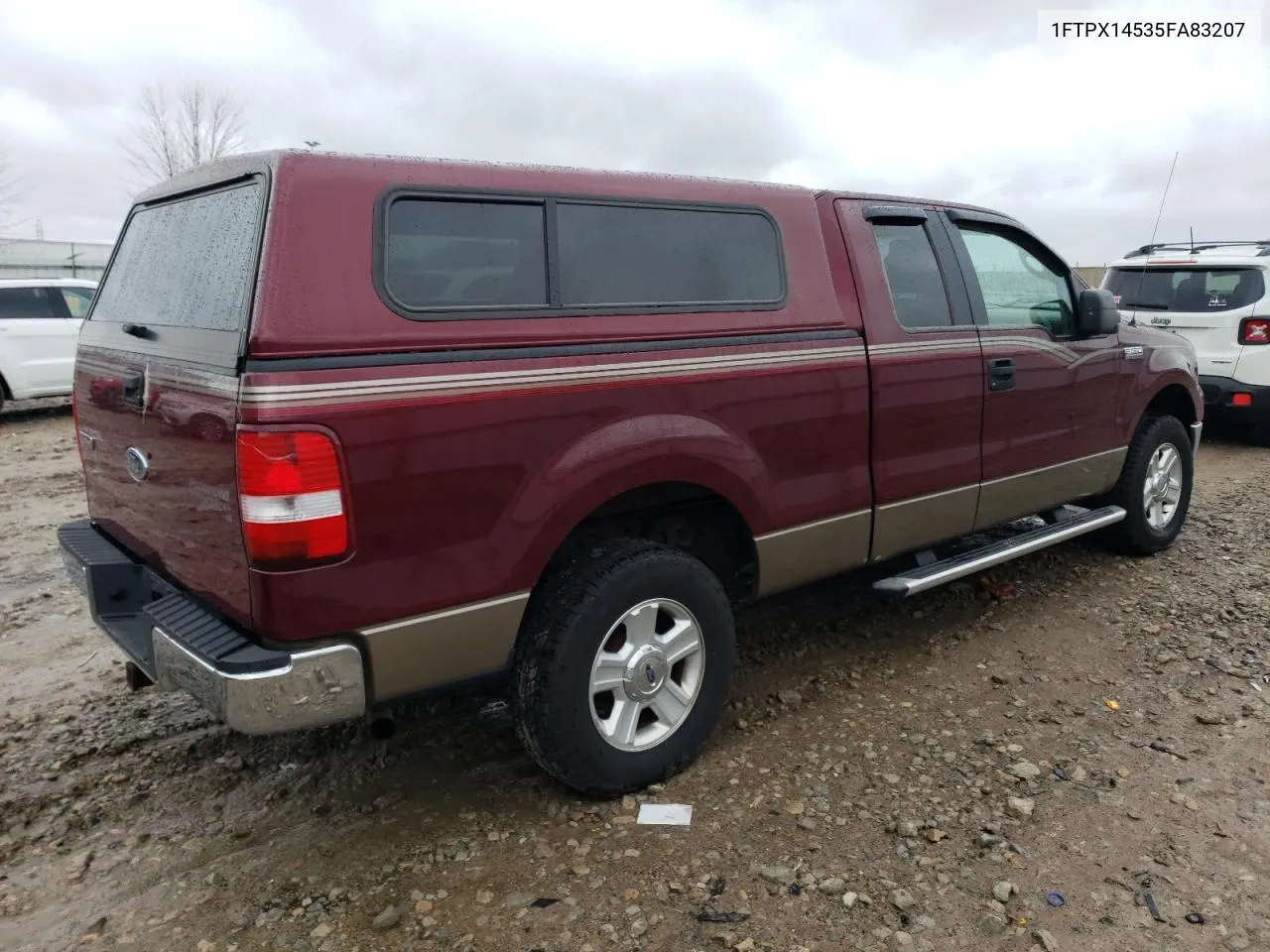 2005 Ford F150 VIN: 1FTPX14535FA83207 Lot: 81041534