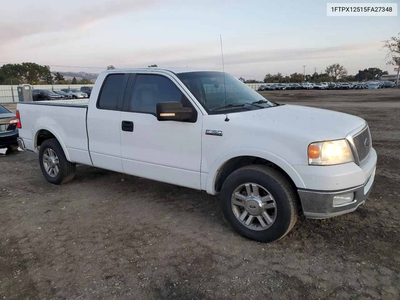 2005 Ford F150 VIN: 1FTPX12515FA27348 Lot: 81168604