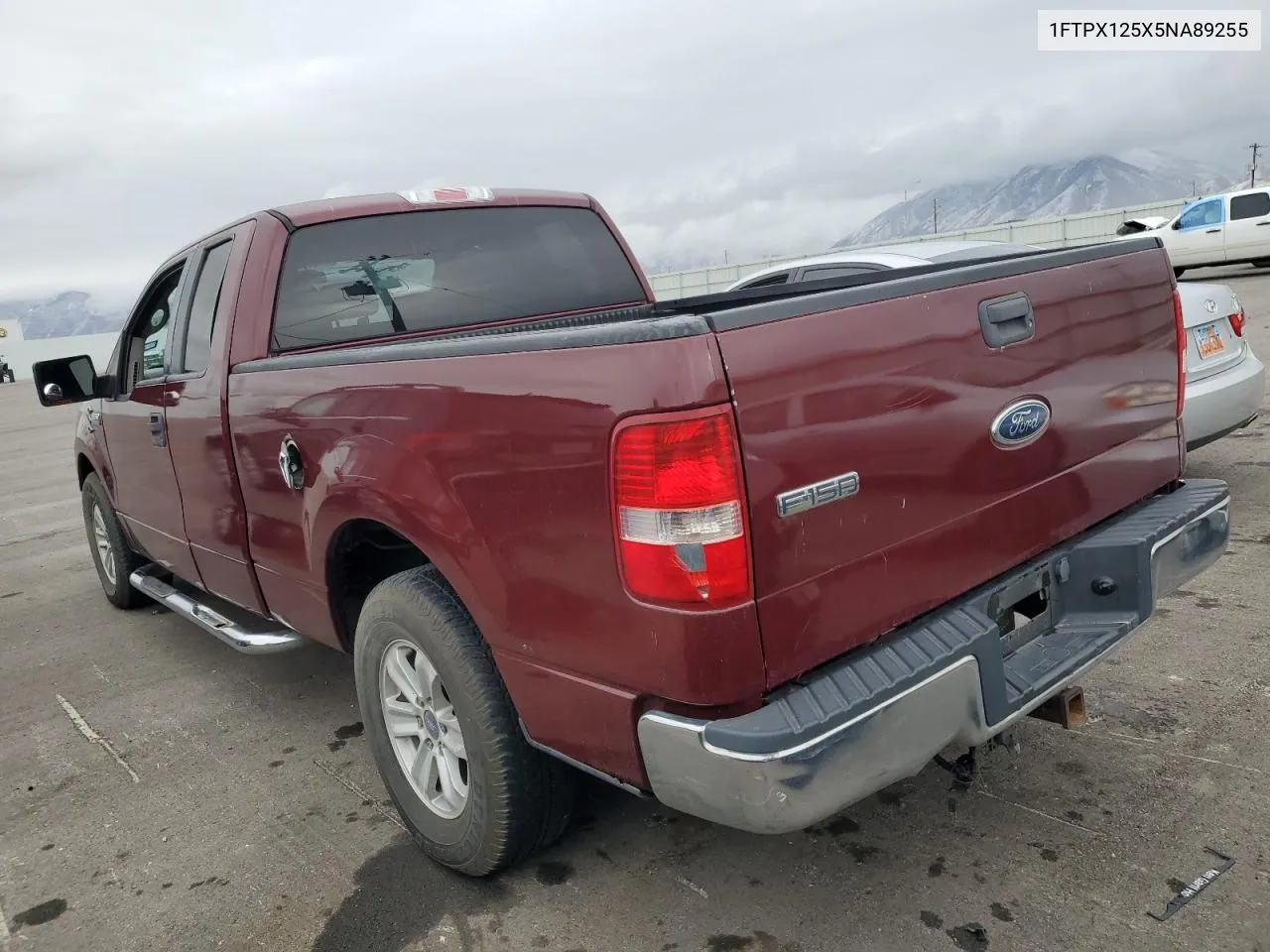 2005 Ford F150 VIN: 1FTPX125X5NA89255 Lot: 81365694