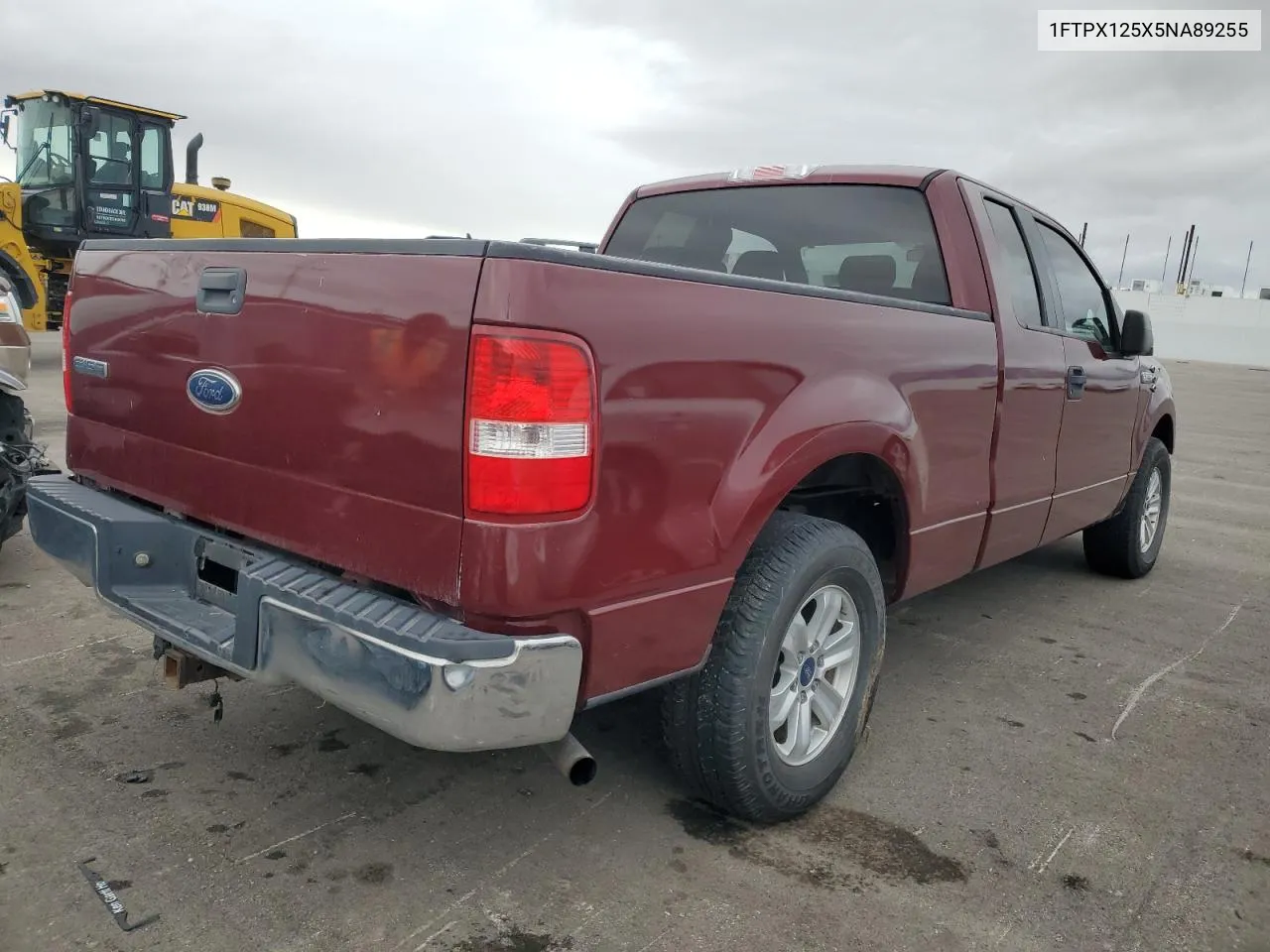 2005 Ford F150 VIN: 1FTPX125X5NA89255 Lot: 81365694