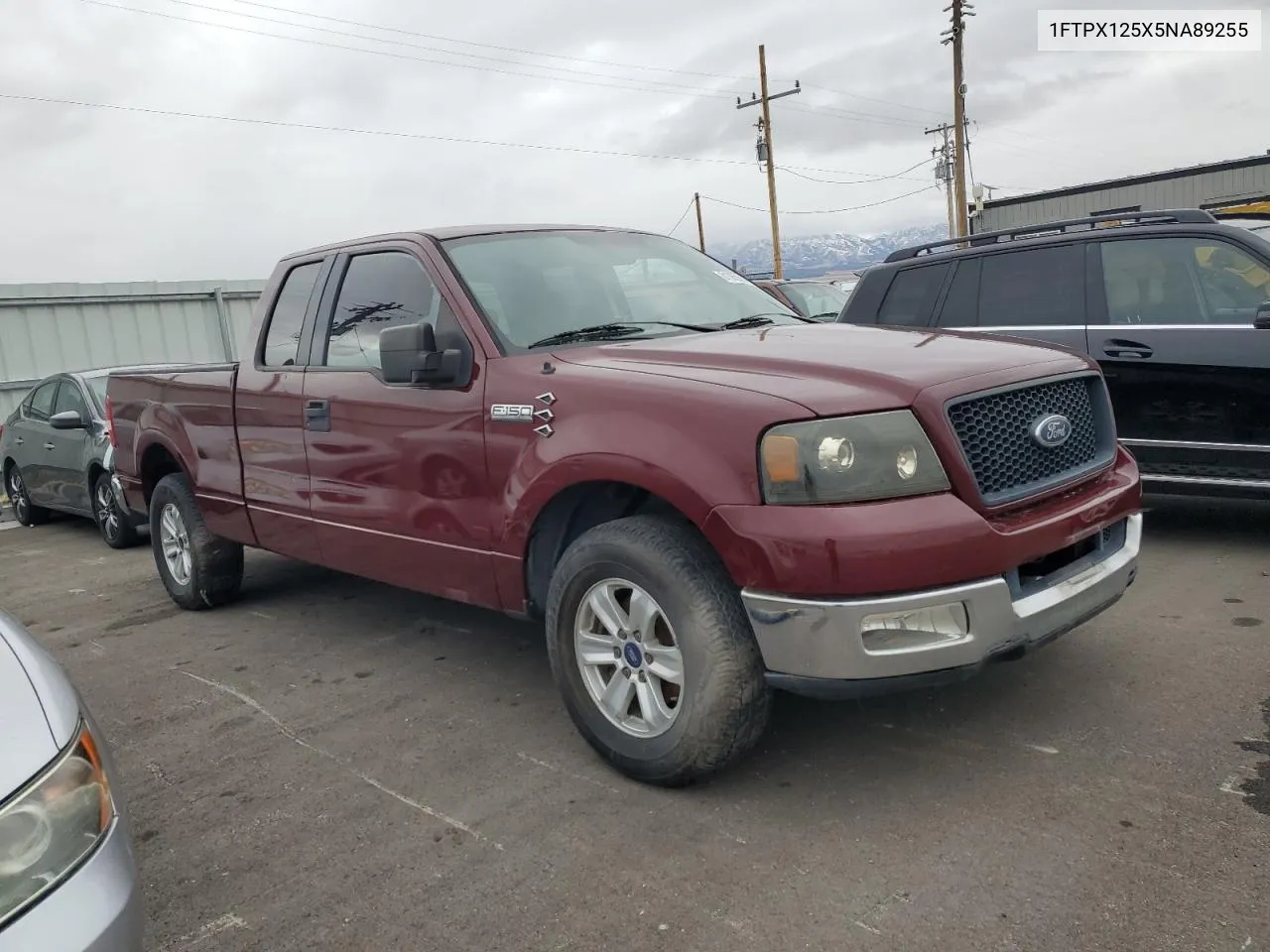 2005 Ford F150 VIN: 1FTPX125X5NA89255 Lot: 81365694