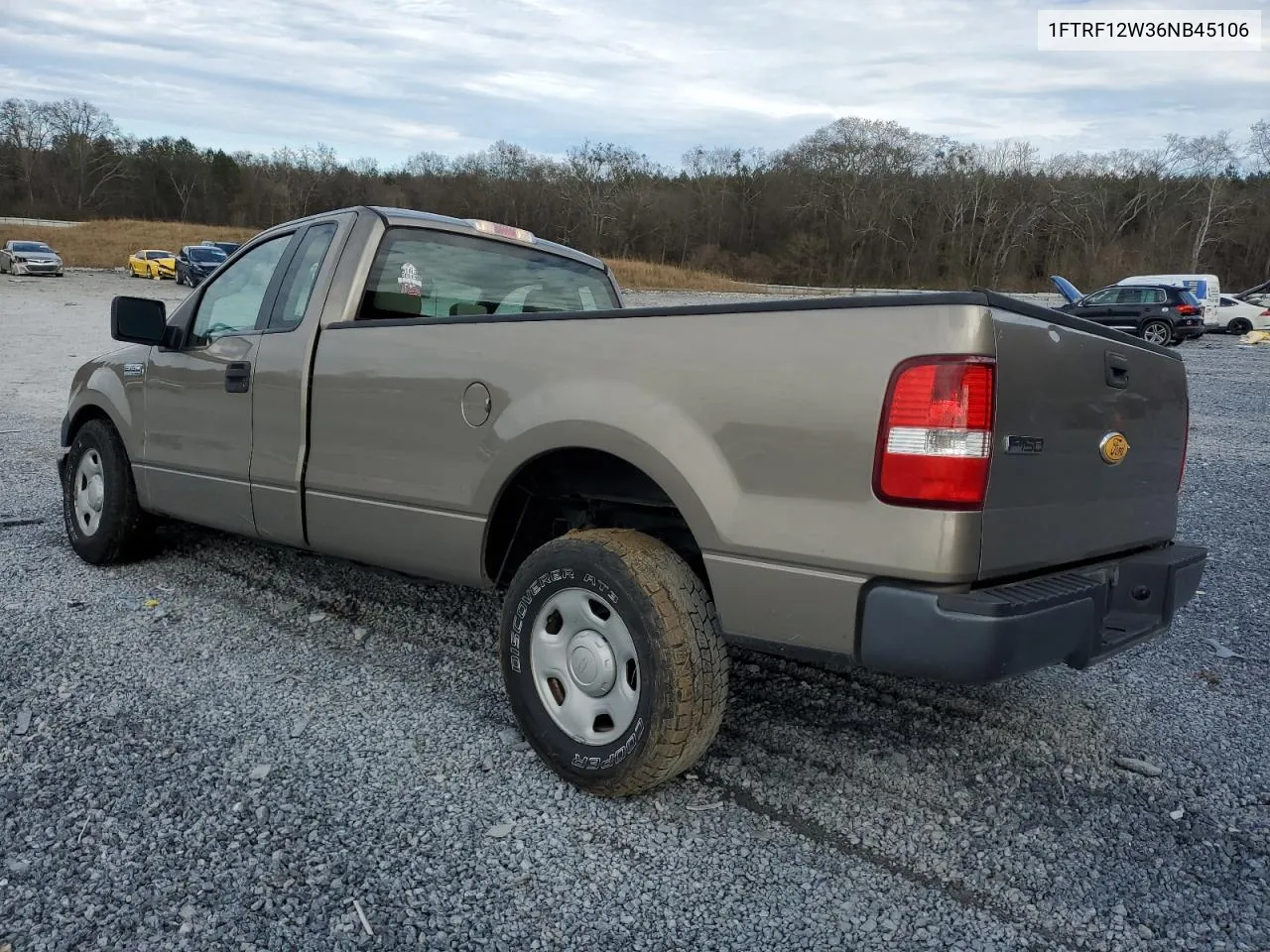 2006 Ford F150 VIN: 1FTRF12W36NB45106 Lot: 37319304