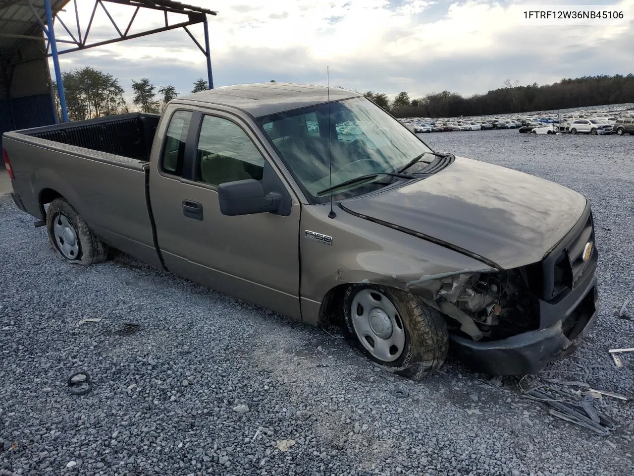 2006 Ford F150 VIN: 1FTRF12W36NB45106 Lot: 37319304