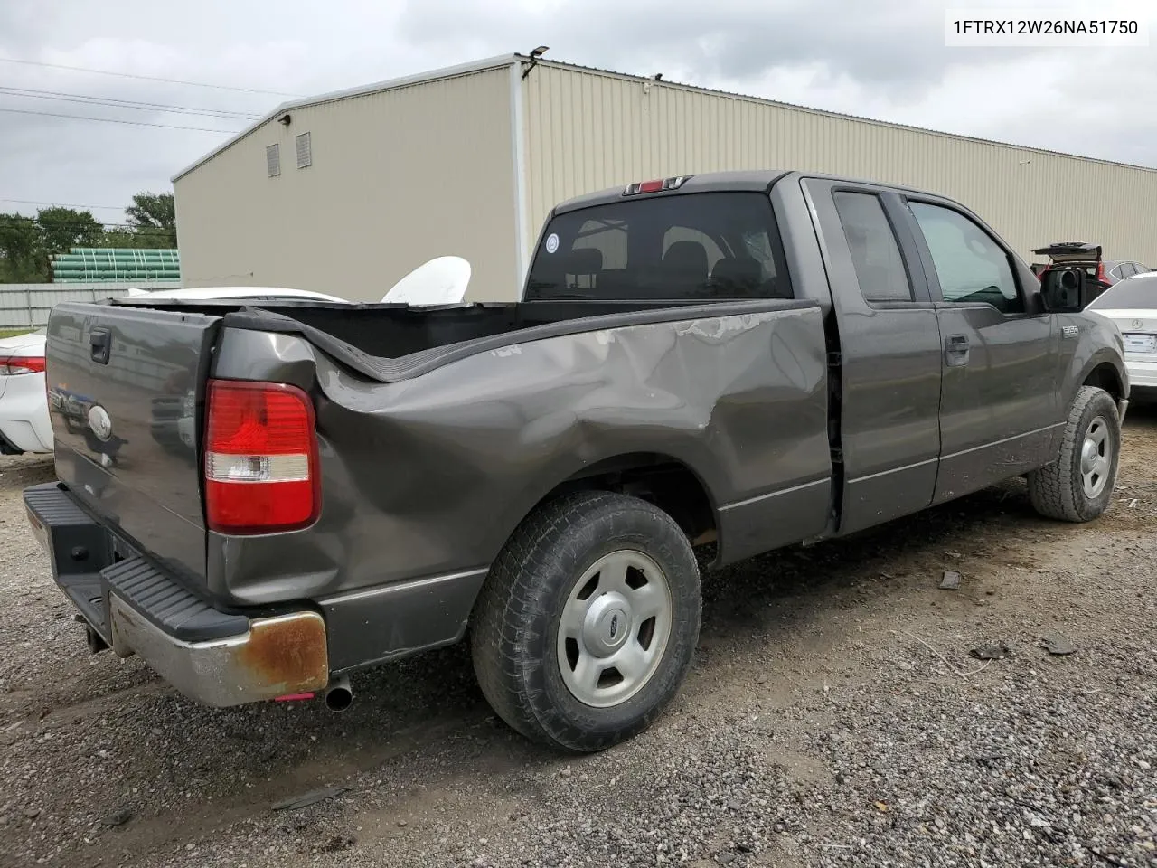 2006 Ford F150 VIN: 1FTRX12W26NA51750 Lot: 49215244