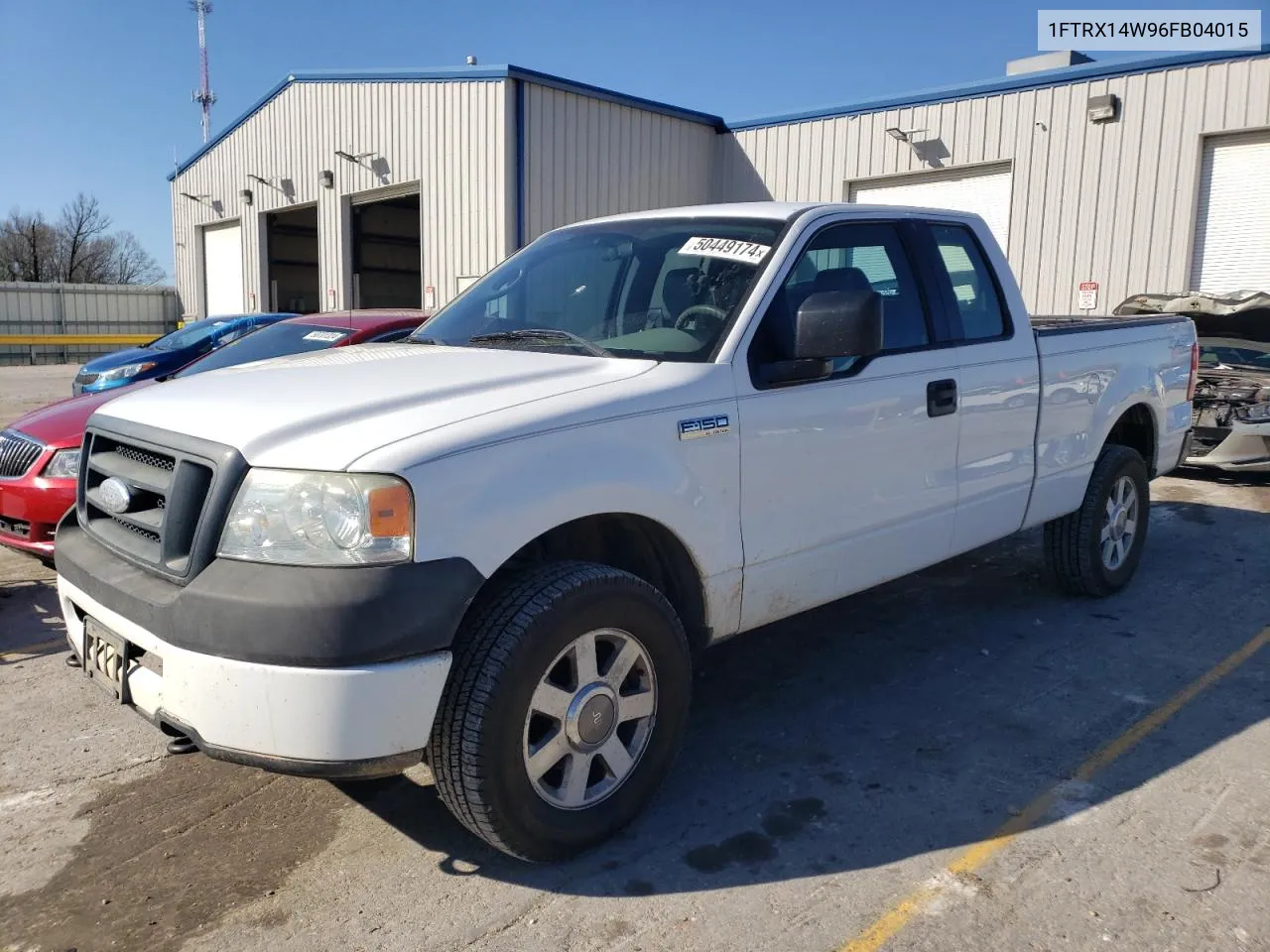 2006 Ford F150 VIN: 1FTRX14W96FB04015 Lot: 50449174