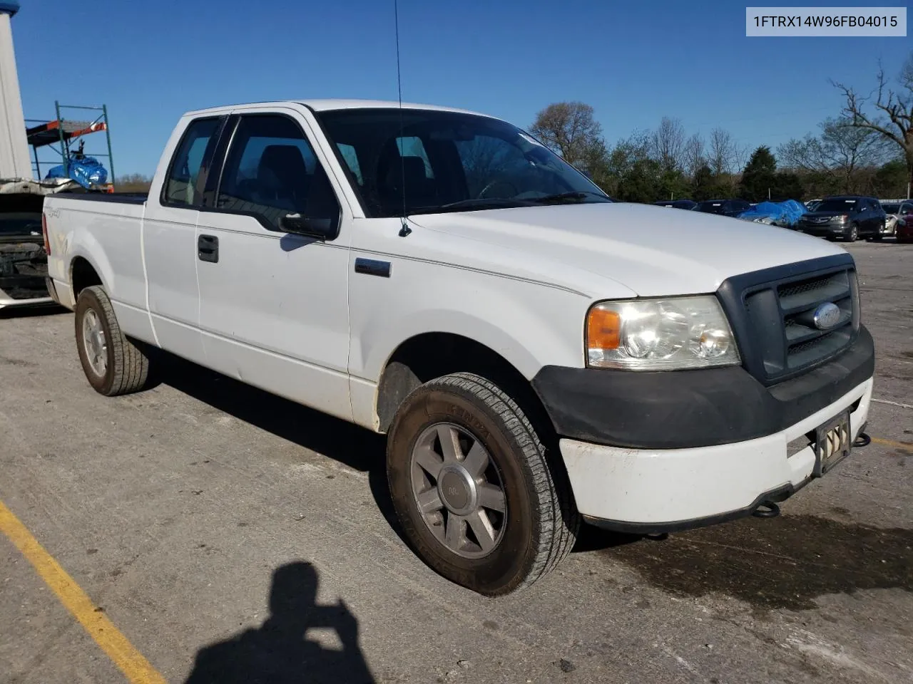 2006 Ford F150 VIN: 1FTRX14W96FB04015 Lot: 50449174