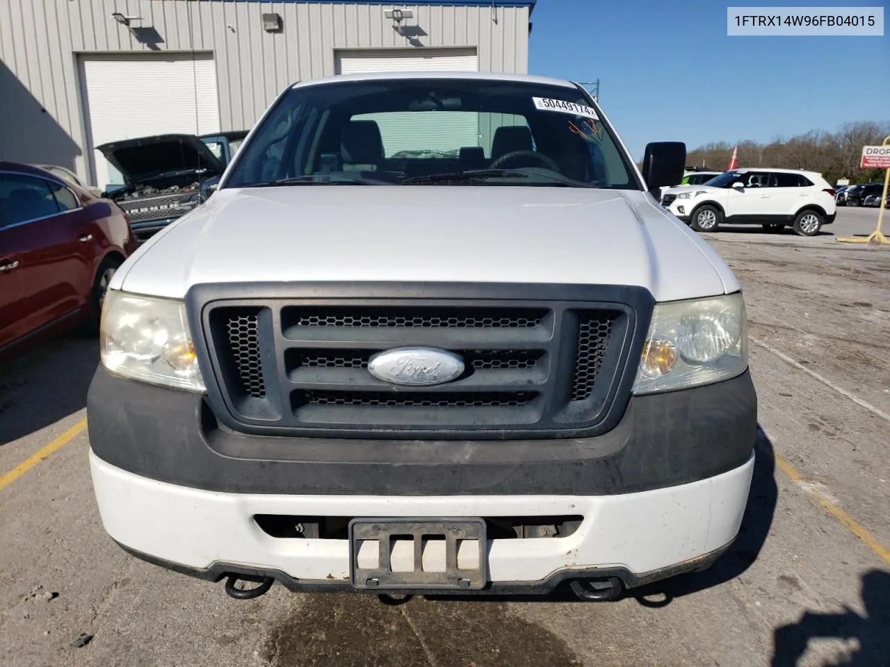 2006 Ford F150 VIN: 1FTRX14W96FB04015 Lot: 50449174