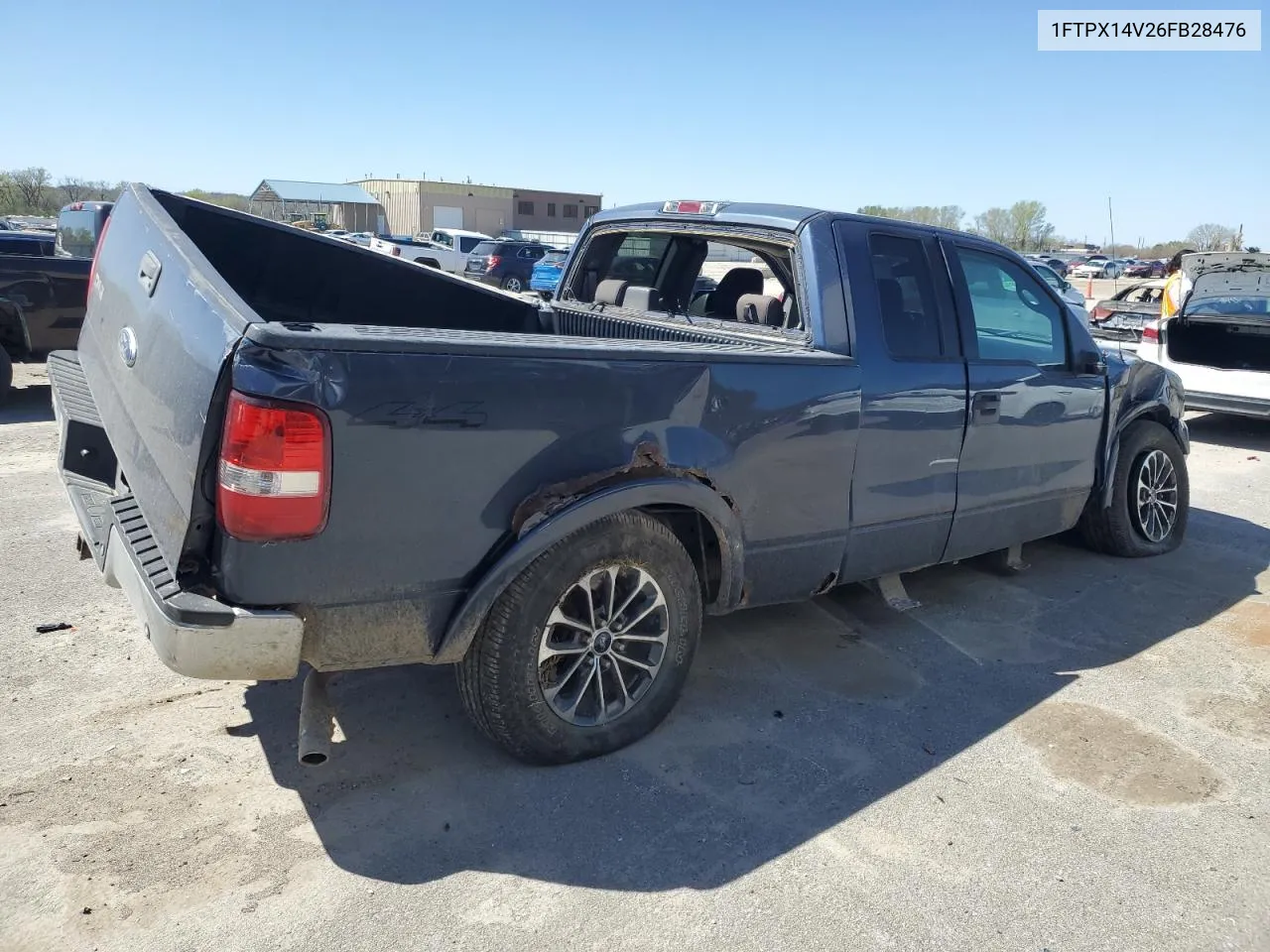 2006 Ford F150 VIN: 1FTPX14V26FB28476 Lot: 50677094