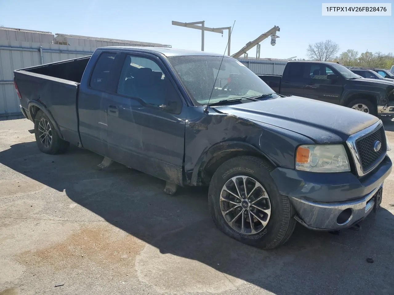 2006 Ford F150 VIN: 1FTPX14V26FB28476 Lot: 50677094