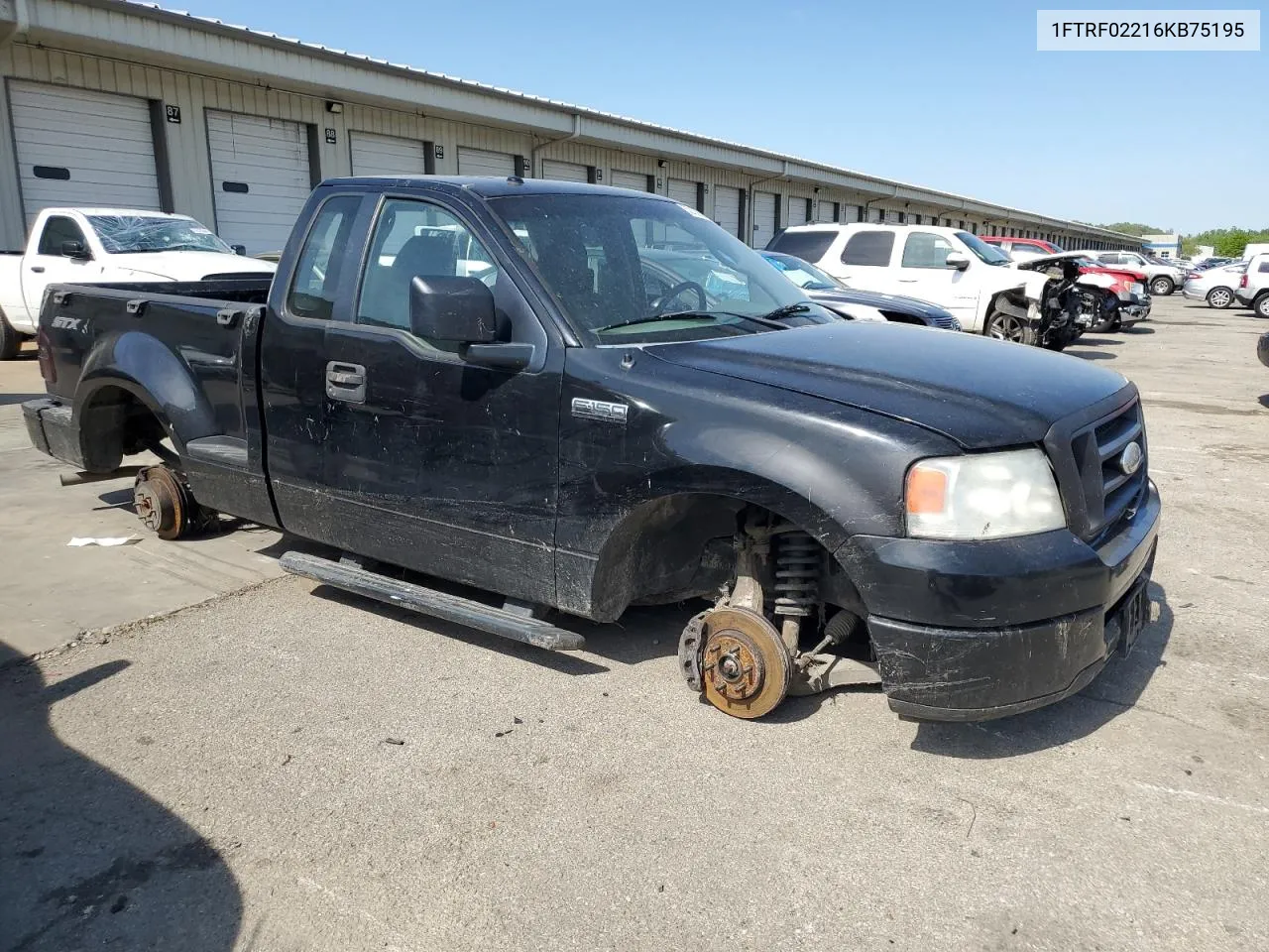 2006 Ford F150 VIN: 1FTRF02216KB75195 Lot: 52139834