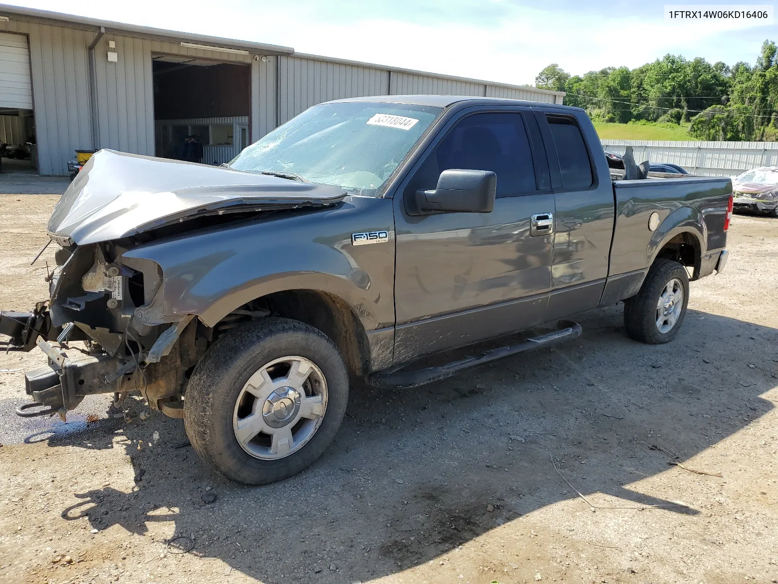 2006 Ford F150 VIN: 1FTRX14W06KD16406 Lot: 53318044