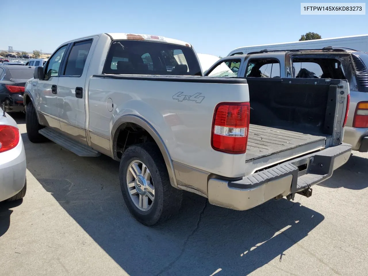 2006 Ford F150 Supercrew VIN: 1FTPW145X6KD83273 Lot: 54416174