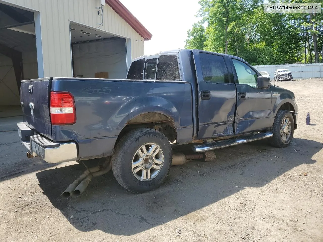 2006 Ford F150 Supercrew VIN: 1FTPW14506KC00494 Lot: 54881034